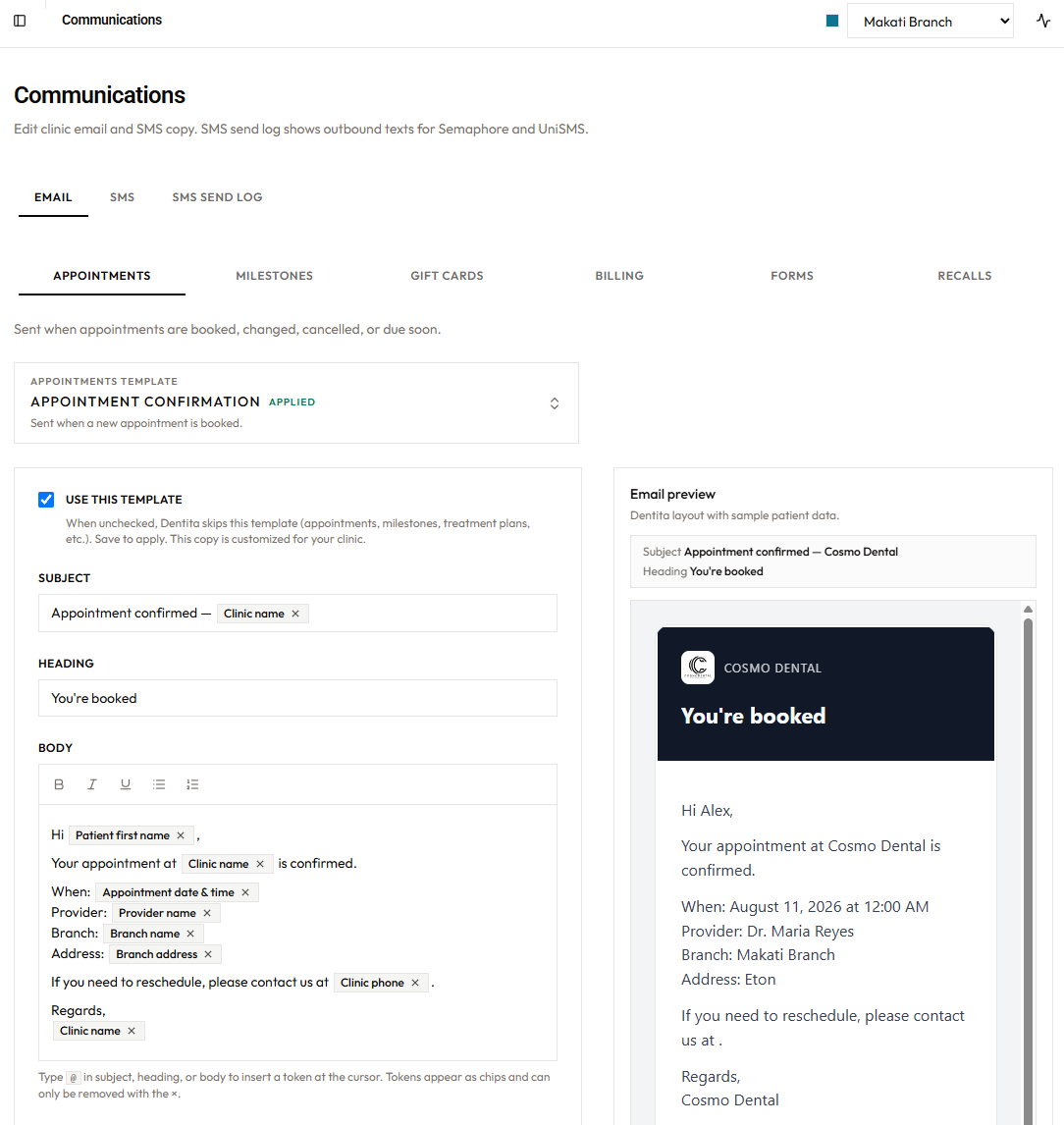 Communications